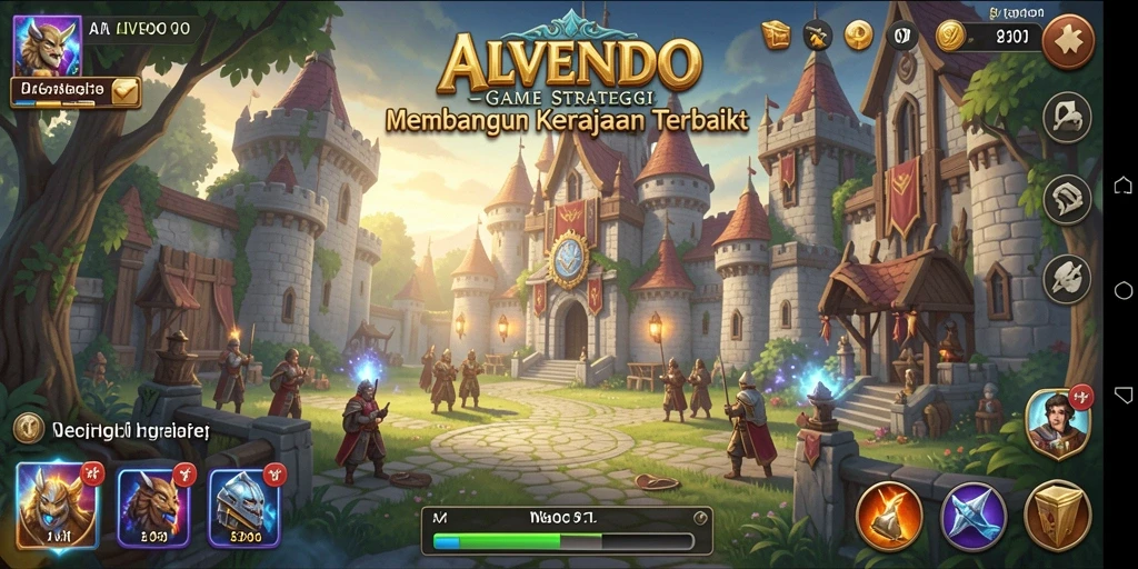 Tampilan menarik dari gameplay <strong>ALVENDO</strong> yang penuh strategi.