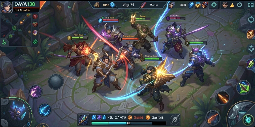 Tampilan menarik dari gameplay seru dalam DAYA138.