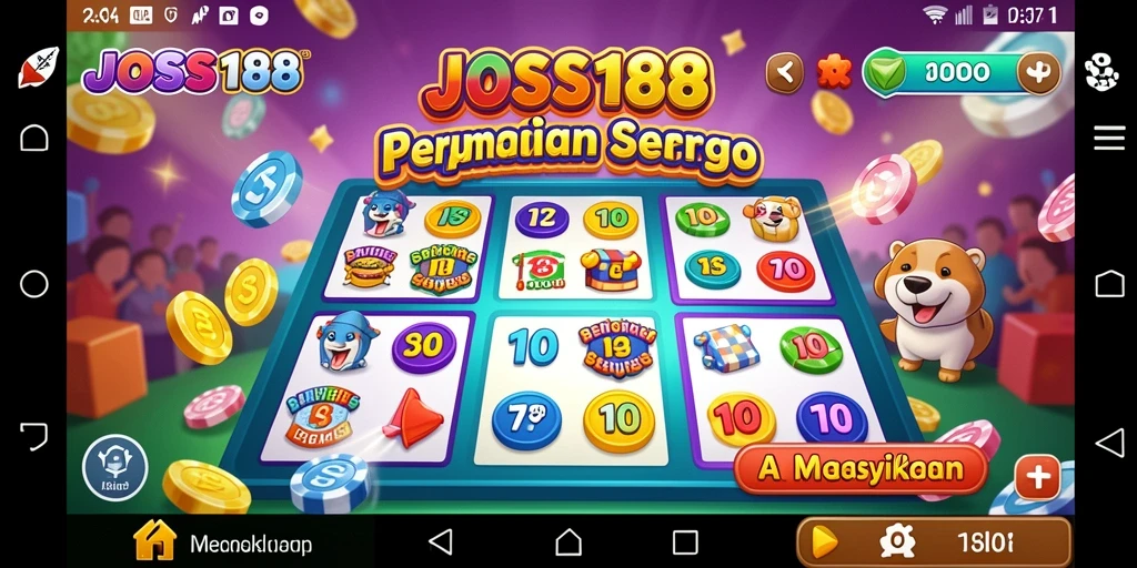 Tampilan menarik dari permainan Bingo di JOSS188.