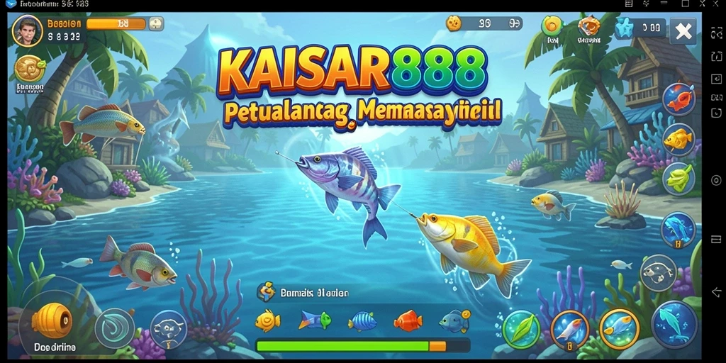 Tangkapan ikan menakjubkan dalam gameplay KAISAR888.