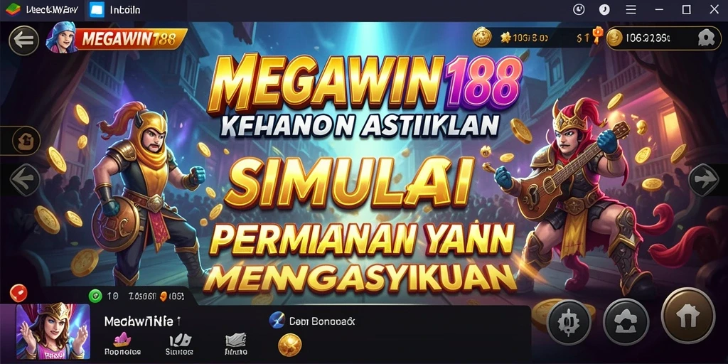 Tampilan gameplay menarik dan interaktif dari MEGAWIN188.