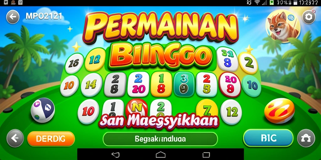 Tampilan gameplay seru dari MPO2121 yang menggembirakan.