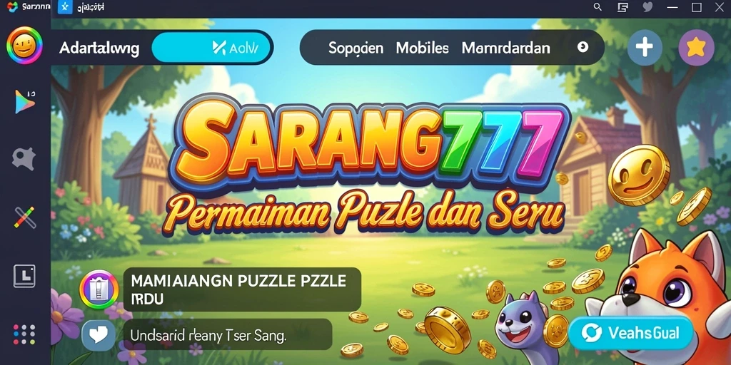 Tampilan gameplay SARANG777 yang menantang dan seru.