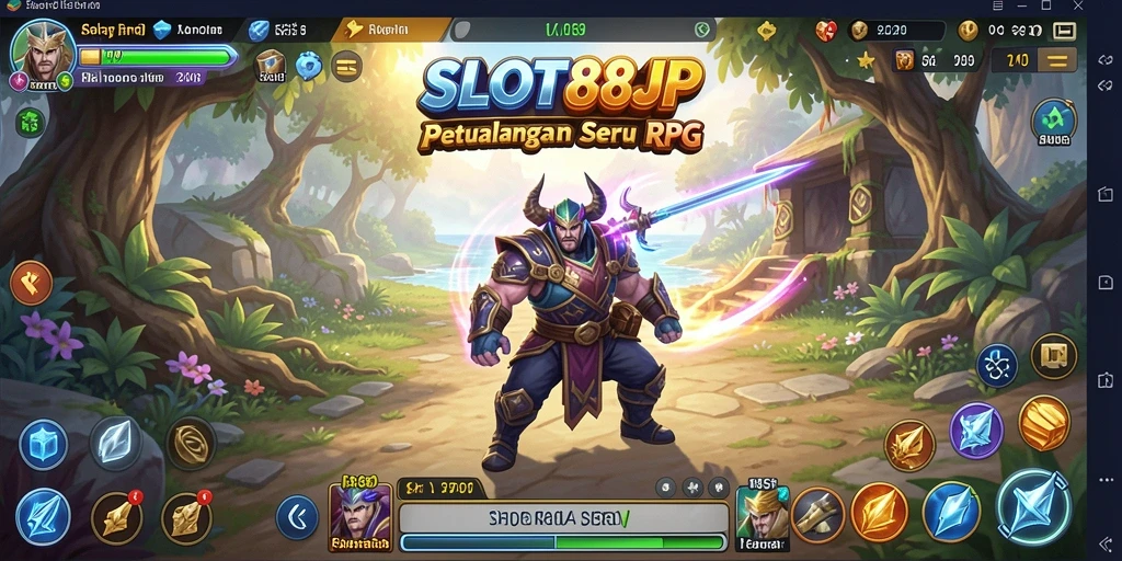 Tampilan gameplay menarik di SLOT88JP, penuh petualangan dan tantangan.