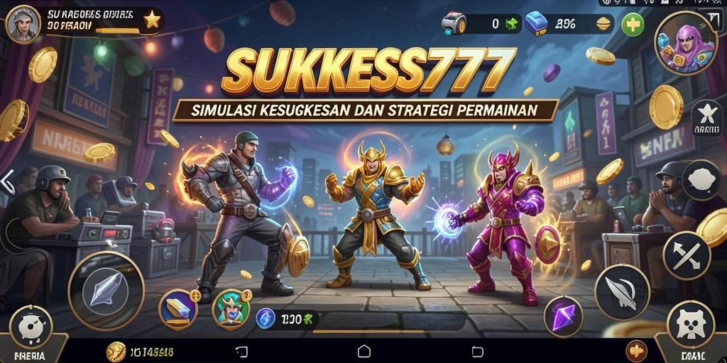 Tampilan gameplay menarik dari SUKSES777 dengan banyak strategi.