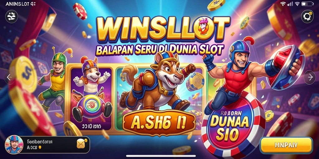 Gameplay mengasyikkan dalam WINSLOT menampilkan balapan yang penuh adrenalin.